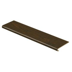 Cap A Tread Auburn Scraped Oak 47 in. Length x 12-1/8 in. Deep x 1-11/16 in. Height Laminate to Cover Stairs 1 in. Thick-016074569 206955228