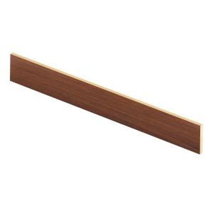 Cap A Tread Brazilian Jatoba 47 in. Length x 1/2 in. Deep x 7-3/8 in. Height Laminate Riser to be Used with Cap A Tread-017071613 203804242