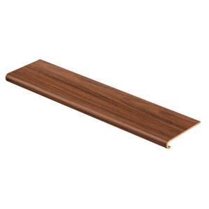 Cap A Tread Claret Jatoba 47 in. Long x 12-1/8 in. Deep x 1-11/16 in. Height Laminate to Cover Stairs 1 in. Thick-016071604 203800966