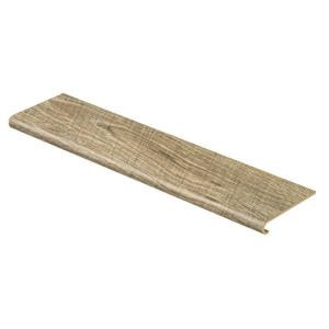 Cap A Tread Esperanza Oak 47 in. Length x 12-1/8 in. Depth x 2-3/16 in. Height Laminate to Cover Stairs 1-1/8 in. to 1-3/4 in. Thick-016A71794 206823051