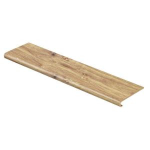 Cap A Tread Light Oak 47 in. Length x 12-1/8 in. Deep x 1-11/16 in. Height Laminate to Cover Stairs 1 in. Thick-016071758 206042527