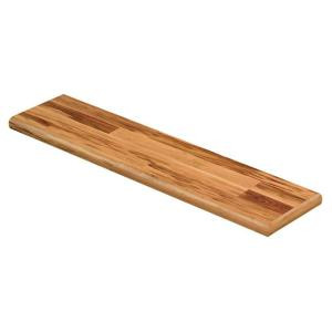 Cap A Tread Sugar House Maple 94 in. Length x 12-1/8 in. Deep x 1-11/16 in. Height Laminate Right Return to Cover Stairs 1 in. Thick-016144523 204152369