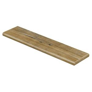 Cap A Tread Tower Oak 47 in. Length x 12-1/8 in. Deep x 1-11/16 in. Height Laminate Right Return to Cover Stairs 1 in. Thick-016171723 205784023