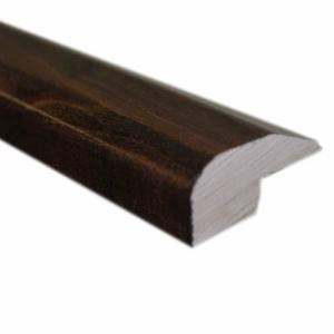 Handscraped Maple Chocolate 0.88 in. Thick x 2 in. Wide x 78 in. Length Carpet Reducer/Baby Threshold Molding-LM6224 202808450