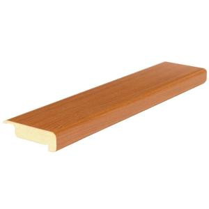 Mohawk Auburn Oak 4/5 in. Thick x 2-2/5 in. Wide x 78-7/10 in. Length Laminate Stair Nose Molding-MSNP-00990 205506133