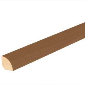 Mohawk Umbrian Walnut 3/4 in. Thick x 5/8 in. Wide x 94-1/2 in. Length Laminate Quarter Round Molding-MQND-01982 205506124