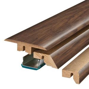 Pergo Coffee Handscraped Hickory 3/4 in. Thick x 2-1/8 in. Wide x 78-3/4 in. Length Laminate 4-in-1 Molding-MG001282 300504635