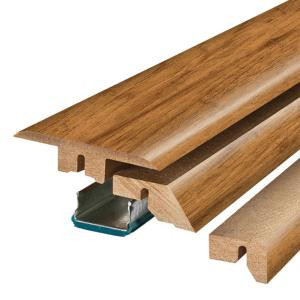 Pergo Smoked Hickory 3/4 in. Thick x 2-1/8 in. Wide x 78-3/4 in. Length Laminate 4-in-1 Molding-MG001301 300700947