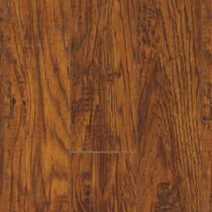 Pergo XP Highland Hickory Laminate Flooring - 5 in. x 7 in. Take Home Sample-PE-882882 203190397