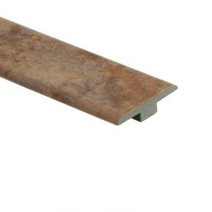 Zamma Aged Terracotta 7/16 in. Thick x 1-3/4 in. Wide x 72 in. Length Laminate T-Molding-013221586 203611023