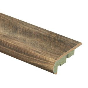 Zamma Ann Arbor Oak 3/4 in. Thick x 2-1/8 in. Wide x 94 in. Length Laminate Stair Nose Molding-013541762 206888473