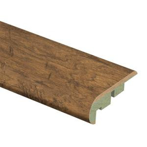 Zamma Bristol Hickory 3/4 in. Thick x 2-1/8 in. Wide x 94 in. Length Laminate Stair Nose Molding-013541607 203721461