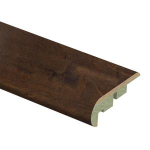 Zamma Cinnabar Oak 3/4 in. Thick x 2-1/8 in. Wide x 94 in. Length Laminate Stair Nose Molding-013541818 206955334