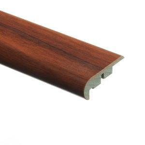Zamma Claret Jatoba 3/4 in. Thick x 2-1/8 in. Wide x 94 in. Length Laminate Stair Nose Molding-013541604 203622612