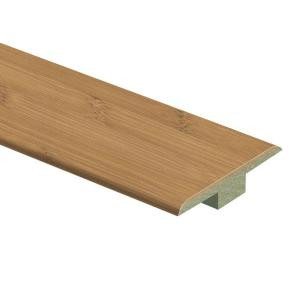 Zamma Hayside Bamboo 7/16 in. Thick x 1-3/4 in. Wide x 72 in. Length Laminate T-Molding-013221561 203610916