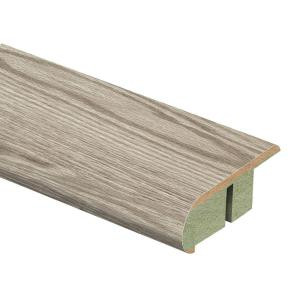 Zamma Heron Oak 3/4 in. Thick x 2-1/8 in. Wide x 94 in. Length Laminate Stair Nose Molding-0137541708 205655843