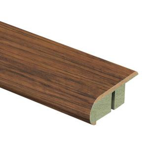 Zamma Highland Hickory 3/4 in. Thick x 2-1/8 in. Wide x 94 in. Length Laminate Stair Nose Molding-0137541538 204201981