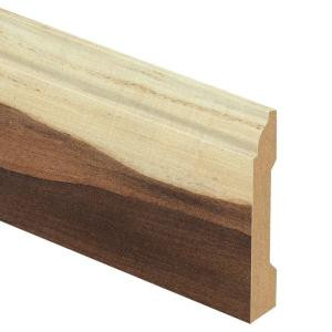 Zamma Jujube 9/16 in. Thick x 3-1/4 in. Wide x 94 in. Length Laminate Base Molding-013041764 206056510