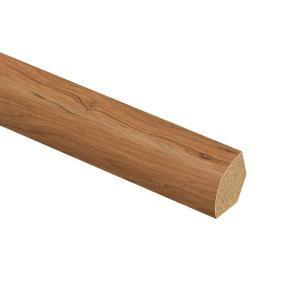 Zamma Kingston Cherry 5/8 in. Thick x 3/4 in. Wide x 94 in. Length Laminate Quarter Round Molding-013141626 204201983