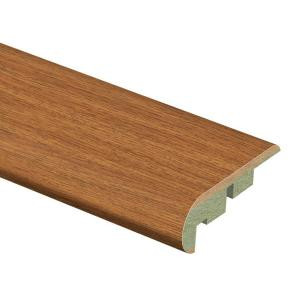 Zamma Pennsylvania Traditions Oak 3/4 in. Thick x 2-1/8 in. Wide x 94 in. Length Laminate Stair Nose Molding-0137541646 204814371