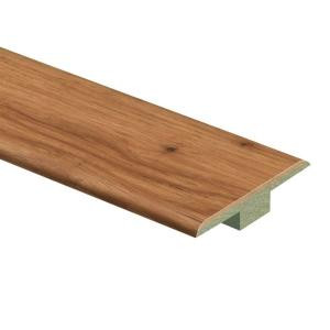 Zamma Polished Straw Maple 7/16 in. Thick x 1-3/4 in. Wide x 72 in. Length Laminate T-Molding-0137221662 205558680