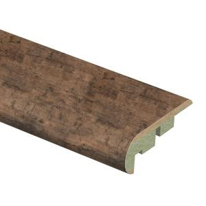 Zamma Rustic Grey Oak 3/4 in. Thick x 2-1/8 in. Wide x 94 in. Length Laminate Stair Nose Molding-0137541796 206441732