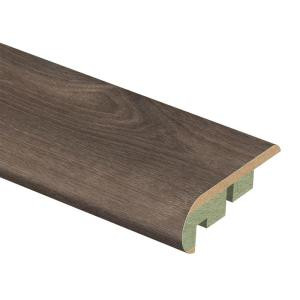 Zamma Southern Grey Oak 3/4 in. Thick x 2-1/8 in. Wide x 94 in. Length Laminate Stair Nose Molding-0137541734 205655829