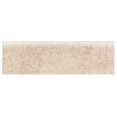 Daltile Briton Bone 3 in. x 12 in. Ceramic Bullnose Floor and Wall Tile-BT01P43C9CC1P2 203213539