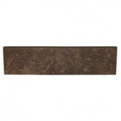 Daltile Continental Slate Moroccan Brown 3 in. x 12 in. Porcelain Bullnose Floor and Wall Tile-CS55S43C91P1 202624032