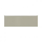 Daltile Modern Dimensions Gloss Architectural Gray 4-1/4 in. x 12 in. Ceramic Wall Tile (10.64 sq. ft. / case)-0109412MOD1P1 202659801
