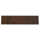 Daltile Terra Antica Rosso 3 in. x 12 in. Porcelain Surface Bullnose Floor and Wall Tile-TA02P43C91P1 202624045