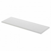 Jeffrey Court Super White 4 in. x 12 in. Glass Wall Tile (3-Pack)-99788 205110674