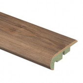 Zamma Lakeshore Pecan 3/4 in. Thick x 2-1/8 in. Wide x 94 in. Length Laminate Stair Nose Molding-013541654 205320435
