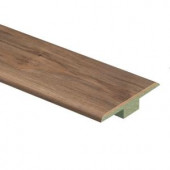 Zamma Lakeshore Pecan 7/16 in. Thick x 1-3/4 in. Wide x 72 in. Length Laminate T-Molding-013221654 205320433