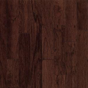 Bruce Take Home Sample - Town Hall Exotics Hickory Molasses Engineered Hardwood Flooring - 5 in. x 7 in.-BR-667279 203354483