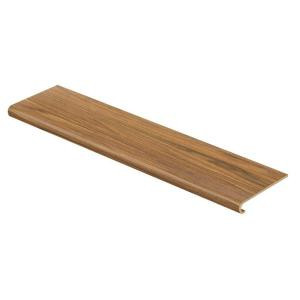 Cap A Tread Alexandria Walnut 47 in. Long x 12-1/8 in. Deep x 1-11/16 in. Height Laminate to Cover Stairs 1 in. Thick-016071537 203496695