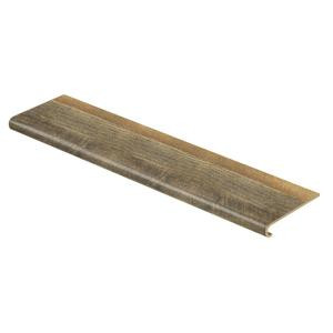 Cap A Tread Ann Arbor Oak 47 in. Length x 12-1/8 in. Deep x 1-11/16 in. Height Laminate to Cover Stairs 1 in. Thick-016071762 206042541