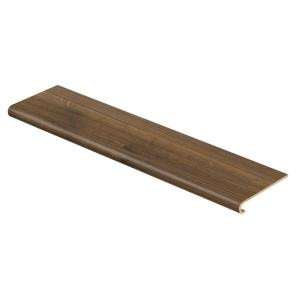 Cap A Tread Barrel Oak 47 in. Long x 12-1/8 in. Deep x 1-11/16 in. Height Laminate to Cover Stairs 1 in. Thick-016071601 203800954