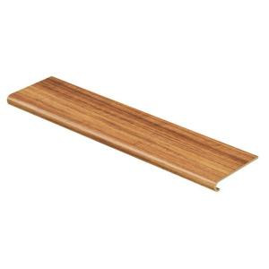 Cap A Tread Country Natural Hickory 94 in. Long x 12-1/8 in. Deep x 1-11/16 in. Height Laminate to Cover Stairs 1 in. Thick-016044559 204691670