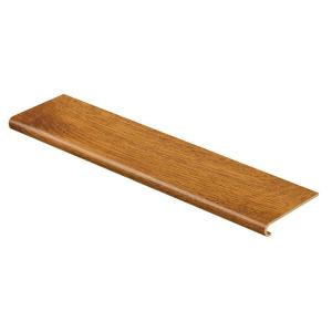 Cap A Tread Gunstock Oak 47 in. Length x 12-1/8 in. Deep x 1-11/16 in. Height Laminate to Cover Stairs 1 in. Thick-016071759 206042524