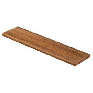 Cap A Tread Hawaiian Curly Koa 94 in. Length x 12-1/8 in. D x 1-11/16 in. Height Laminate Right Return to Cover Stairs 1 in. Thick-016141541 204152167