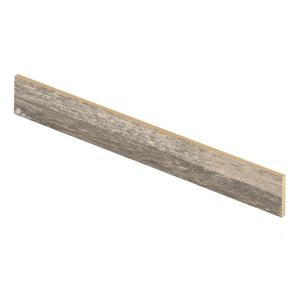 Cap A Tread Heron Oak 94 in. Length x 1/2 in. Deep x 7-3/8 in. Height Laminate Riser to be Used with Cap A Tread-017044552 205655852