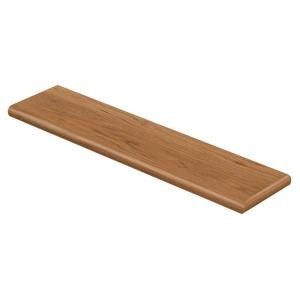 Cap A Tread Kingston Cherry 47 in. Length x 12-1/8 in. Deep x 1-11/16 in. Height Laminate Right Return to Cover Stairs 1 in. Thick-016171626 203870389