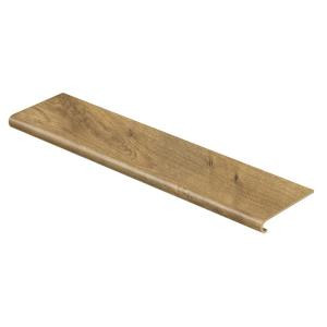 Cap A Tread Riverbend Oak 94 in. Long x 12-1/8 in. Deep x 1-11/16 in. Height Laminate to Cover Stairs 1 in. Thick-016041732 205655807
