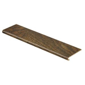 Cap A Tread Tanned Hickory 47 in. Length x 12-1/8 in. Deep x 1-11/16 in. Height Laminate to Cover Stairs 1 in. Thick-016071767 206042522