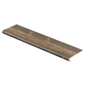 Cap A Tread Weatherdale Pine 47 in. Length x 12-1/8 in. Deep x 1-11/16 in. Height Laminate to Cover Stairs 1 in. Thick-016071731 205655788