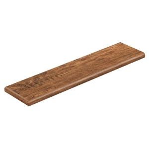 Cap A Tread Westfield Birch 47 in. Length x 12-1/8 in. Deep x 1-11/16 in. Height Laminate Left Return to Cover Stairs 1 in. Thick-016271724 205784068