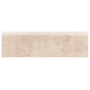 Daltile Briton Bone 3 in. x 12 in. Ceramic Bullnose Floor and Wall Tile-BT01P43C9CC1P2 203213539