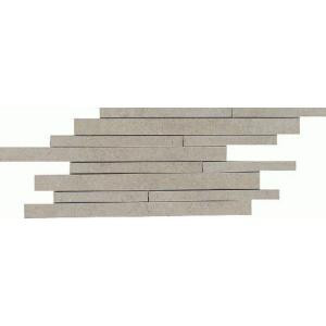 Daltile City View Skyline Gray 9 in. x 18 in. x 9-1/2 mm Porcelain Mesh-Mounted Mosaic Floor and Wall Tile (4.36 sq. ft. / case)-CY02918MS1P 202611420