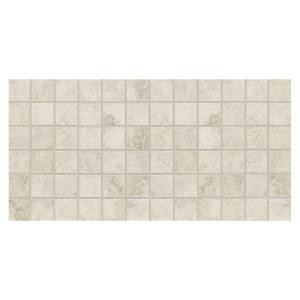 Daltile Salerno Grigio Perla 12 in. x 24 in. x 6 mm Ceramic Mosaic Floor and Wall Tile (24 sq. ft. / case)-SL8422MS1P2 202646512